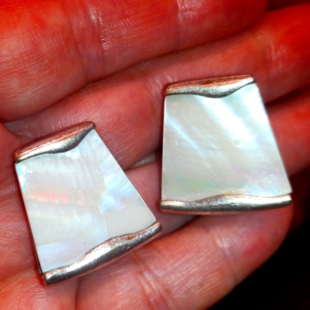RLM Soho Mother of Pearl Sterling Earrings